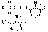 4,5-Diamino-6-hydroxyprimidine hemisulfate molecular structure (CAS 102783-18-6)