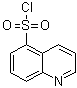 5-Quinolinesulfonyl chloride molecular structure (CAS 102878-84-2)