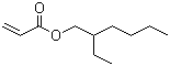 2-Ethylhexyl acrylate molecular structure (CAS 103-11-7)