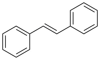 (E)-1,2-Diphenylethene molecular structure (CAS 103-30-0)