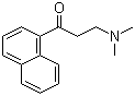 3-(Dimethylamino)-1-(naphthalen-1-yl)propan-1-one molecular structure (CAS 10320-49-7)