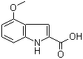 4-Methoxyindole-2-carboxylic acid molecular structure (CAS 103260-65-7)