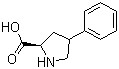 trans-4-Phenyl-D-proline molecular structure (CAS 103290-41-1)