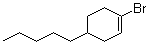 结构式 CAS# 1033202-26-4, 1-溴-4-戊基环己烯