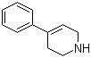 1,2,3,6-Tetrahydro-4-phenyl-pyridine molecular structure (CAS 10338-69-9)