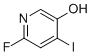 6-Fluoro-4-iodopyridin-3-ol molecular structure (CAS 1034467-29-2)