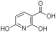 结构式 CAS# 10357-91-2, 2,6-二羟基烟酸