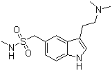 Sumatriptan molecular structure (CAS 103628-46-2)