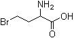 2-Amino-4-bromobutyric acid molecular structure (CAS 10364-50-8)