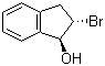trans-2-Bromo-1-indanol molecular structure (CAS 10368-44-2)