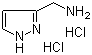 1H-Pyrazole-3-methaneamine dihydrochloride molecular structure (CAS 1037237-32-3)
