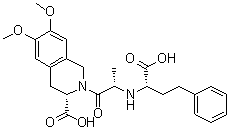 Moexiprilat molecular structure (CAS 103775-14-0)