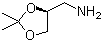 [(4S)-2,2-Dimethyl-1,3-dioxolan-4-yl]methanamine molecular structure (CAS 103883-30-3)