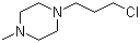 1-(3-Chloropropyl)-4-methylpiperazine molecular structure (CAS 104-16-5)