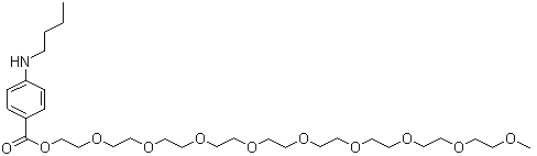 Benzonatate molecular structure (CAS 104-31-4)