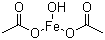 Basic ferric acetate molecular structure (CAS 10450-55-2)