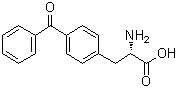 4-Benzoyl-L-phenylalanine molecular structure (CAS 104504-45-2)