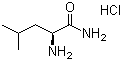 L-Leucinamide hydrochloride molecular structure (CAS 10466-61-2)