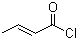 Crotonoyl chloride molecular structure (CAS 10487-71-5)