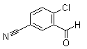 4-Chloro-3-formylbenzonitrile molecular structure (CAS 105191-41-1)