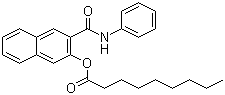 Naphthol AS nonanoate molecular structure (CAS 10523-82-7)