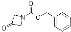3-氧代吖丁啶-1-羧酸苄酯分子结构 (CAS 105258-93-3)