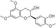 5,7,4'-Tri-O-methylcatechin molecular structure (CAS 105330-59-4)
