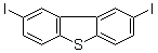 2,8-Diiododibenzothiophene molecular structure (CAS 105404-91-9)