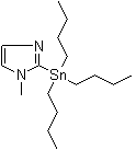 structure of CAS# 105494-69-7, 2-(Tributylstannanyl)-1-methyl-1H-imidazole;1-Methyl-2-(tributylstannanyl)-1H-imidazole; 1-Methyl-2-(tributylstannyl)-1H-imidazole; 1-Methyl-2-(tributylstannyl)imidazole
