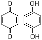 结构式 CAS# 106-34-3, 醌氢醌; 苯醌合苯二酚; 对苯醌合对苯二酚