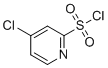 4-Chloropyridine-2-sulfonyl chloride molecular structure (CAS 1060809-16-6)