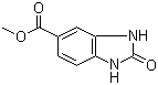 structure of CAS# 106429-57-6, Methyl 2-oxo-2,3-dihydro-1H-1,3-benzimidazole-5-carboxylate