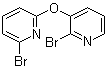 2-Bromo-3-[(6-bromo-2-pyridinyl)oxy]pyridine molecular structure (CAS 1065484-65-2)