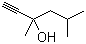 3,5-二甲基-1-己炔-3-醇分子结构 (CAS 107-54-0)