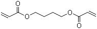 1,4-丁二醇二丙烯酸酯分子结构 (CAS 1070-70-8)