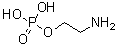 Ethanolamine O-phosphate molecular structure (CAS 1071-23-4)