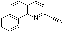 1,10-菲咯啉-2-甲腈分子结构 (CAS 1082-19-5)