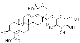 Ilexsaponin A1 molecular structure (CAS 108524-93-2)