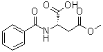 N-Benzoylaspartic acid 4-methyl ester molecular structure (CAS 108541-05-5)