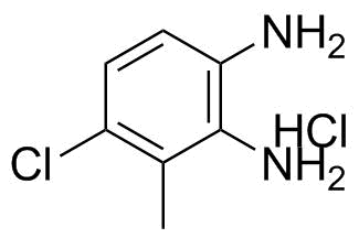4-氯-3-甲基苯-1,2-二胺盐酸盐分子结构 (CAS 1087743-89-2)