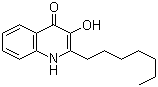2-Heptyl-3-hydroxy-4(1H)-quinolinone molecular structure (CAS 108985-27-9)