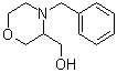 4-Benzyl-3-morpholinemethanol molecular structure (CAS 110167-20-9)
