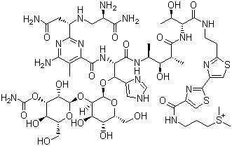 博莱霉素分子结构 (CAS 11056-06-7)