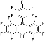 Tris(pentafluorophenyl)borane molecular structure (CAS 1109-15-5)