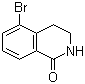 5-Bromo-3,4-dihydroisoquinolin-1(2H)-one molecular structure (CAS 1109230-25-2)