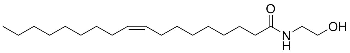 N-Oleoylethanolamine molecular structure (CAS 111-58-0)