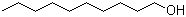 Decyl alcohol molecular structure (CAS 112-30-1)