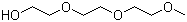 structure of CAS# 112-35-6, Triethylene glycol monomethyl ether;2-(2-(2-Metoxyethoxy)ethoxy)ethanol; Methyltriglycol
