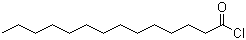 Myristoyl chloride molecular structure (CAS 112-64-1)