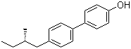(S)-(+)-4'-(2-Methylbutyl)-[1,1'-biphenyl]-4-ol molecular structure (CAS 112231-66-0)